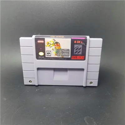 AM02 8 in 1 Game Cartridge - Chrono Trigger Wild Gun Super Bomberman Whirlo Super Turrican 2 Pocky and Rocky 2 SuperMario World
AM02 8 in 1 Game Cartridge - Chrono Trigger Wild Gun Super Bomberman Whirlo Super Turrican 2 Pocky and Rocky 2 SuperMario World