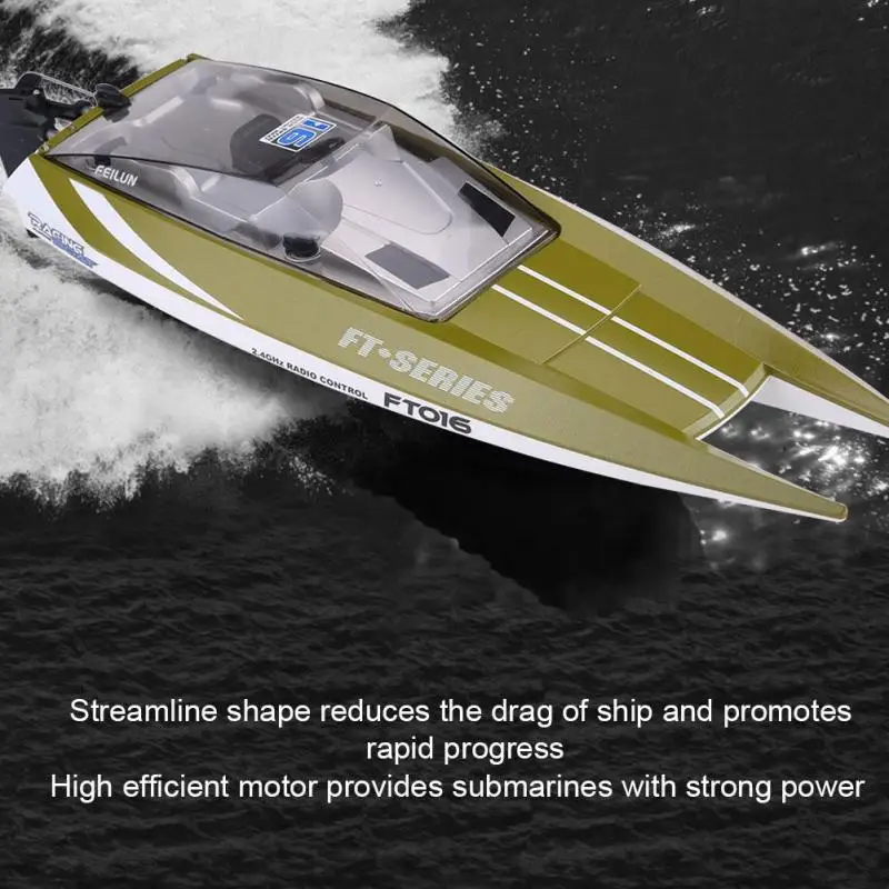 2.4GHz Racing RC Boat 28km/h 4 Channel High Speed Remote Control Water Cooling Boat Racing Speedboat Model Toy For Children Gift
2.4GHz Racing RC Boat 28km/h 4 Channel High Speed Remote Control Water Cooling Boat Racing Speedboat Model Toy For Children Gift