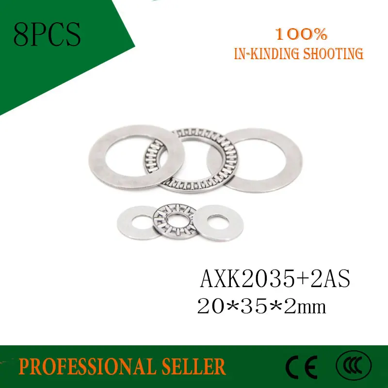 Free Shipping 10pcs AXK2035 +2AS 20x35x2 mm Thrust Needle Roller Bearing Thrust Bearing Brand New
Free Shipping 10pcs AXK2035 +2AS 20x35x2 mm Thrust Needle Roller Bearing Thrust Bearing Brand New