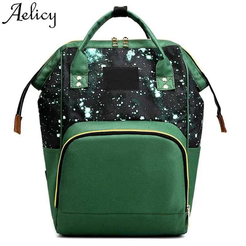 Aelicy Fashion Women's Packet Zipper High Quality Landscape Bag Nappy Bottle Large Capacity Baby Bag Travel Backpack Nursing Bag
Aelicy Fashion Women's Packet Zipper High Quality Landscape Bag Nappy Bottle Large Capacity Baby Bag Travel Backpack Nursing Bag