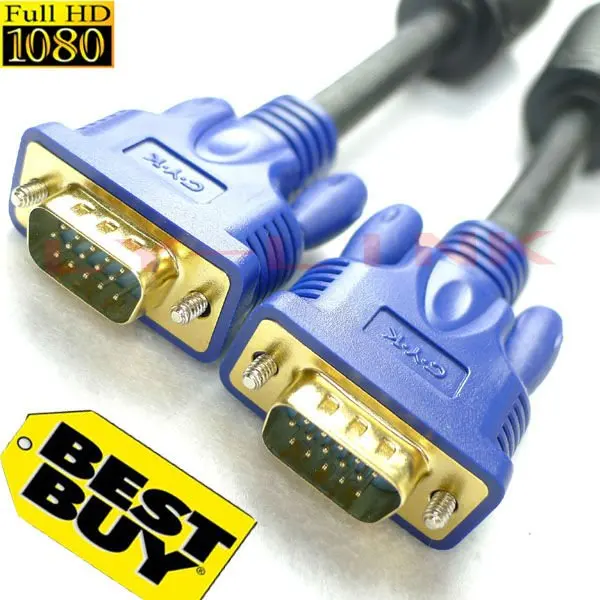 1080P VGA кабель 15PIN к адаптер штекер-штекер 1 м |