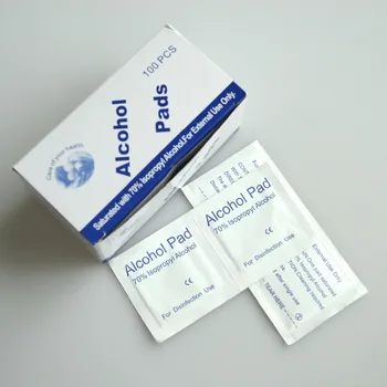 Portable Pocket 100Pcs/Box Medical Alcohol Swabs Pads Wet Wipes Wiping Wooden Furniture and Skin For First Aid Alcohol Pads
Portable Pocket 100Pcs/Box Medical Alcohol Swabs Pads Wet Wipes Wiping Wooden Furniture and Skin For First Aid Alcohol Pads
