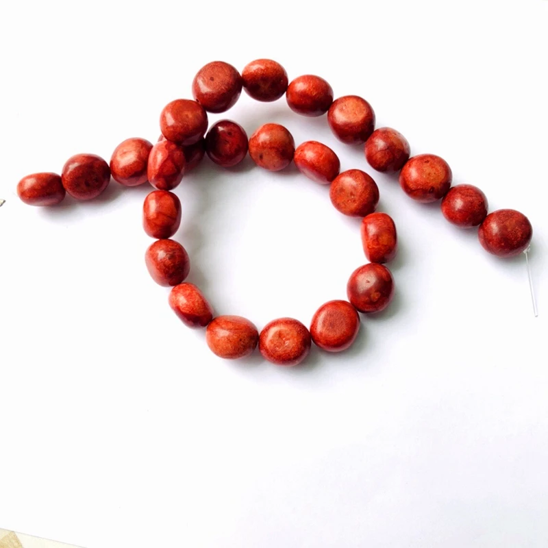 Wholesale 1string of 15.5" Full Strand Red Sponge Coral 14-16mm Polished Raw Nugget Beads For jewelry making
Wholesale 1string of 15.5" Full Strand Red Sponge Coral 14-16mm Polished Raw Nugget Beads For jewelry making