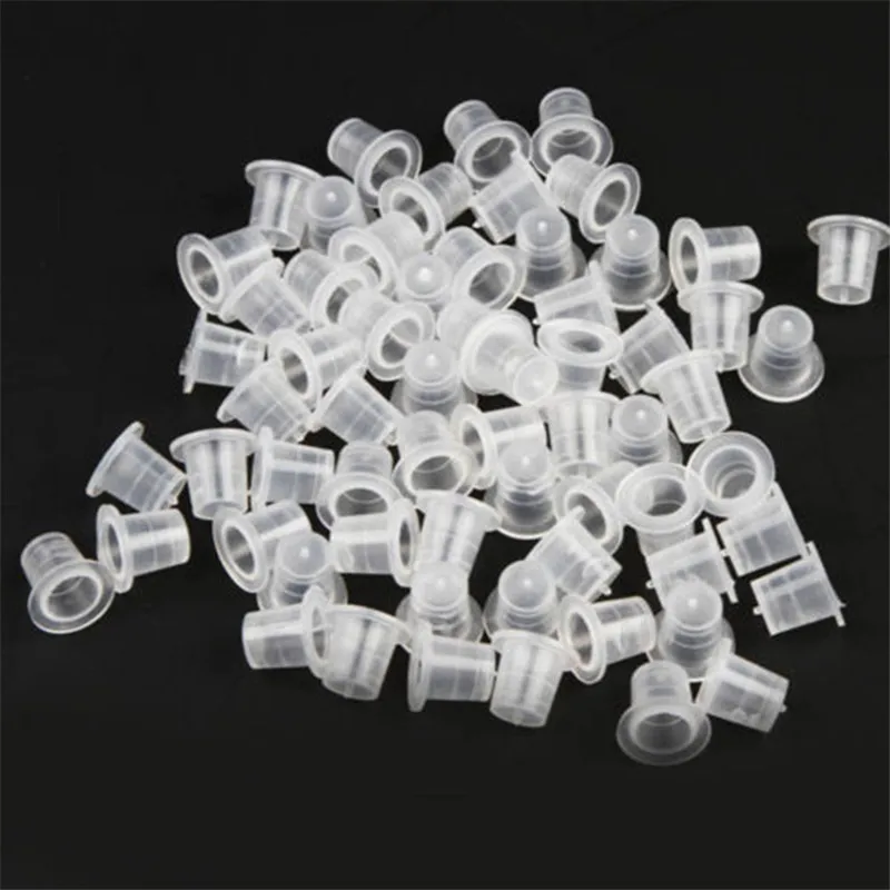 Small Size 100 pcs/set Plastic Tattoo Ink Cups Caps Pots Pigment Supplies Art Body Tattoo Tools Hot Selling
Small Size 100 pcs/set Plastic Tattoo Ink Cups Caps Pots Pigment Supplies Art Body Tattoo Tools Hot Selling