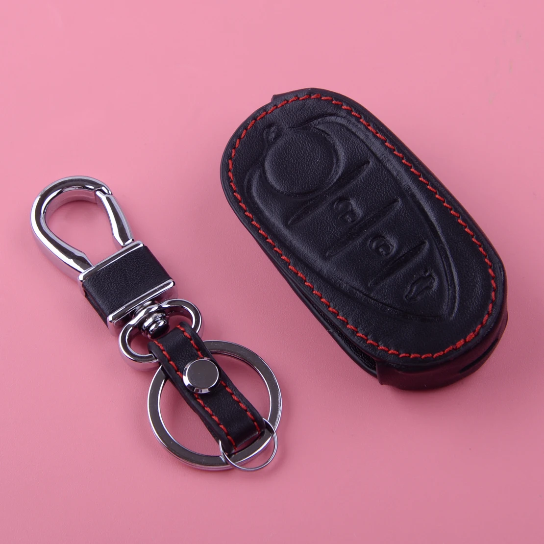 DWCX Artificial Leather Car Remote Key Fob Cover Case Protector With Keychain Fit For Alfa Romeo MITO GIULIETTA 159 GTA
DWCX Artificial Leather Car Remote Key Fob Cover Case Protector With Keychain Fit For Alfa Romeo MITO GIULIETTA 159 GTA