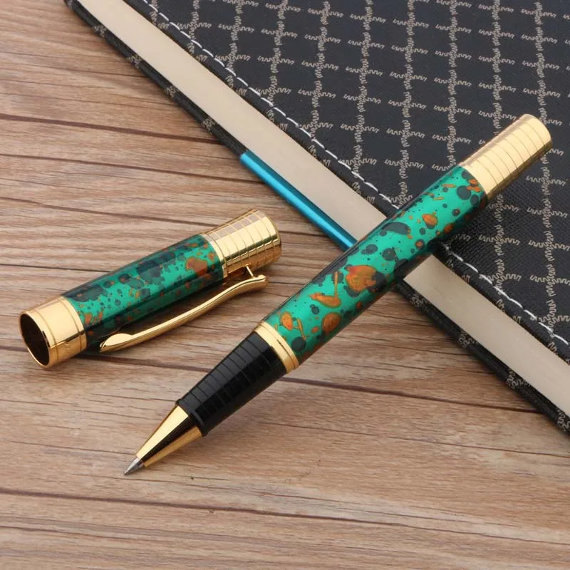 CHOUXIONGLUWEI luxury Ice flower Rollerball Pen metal green golden clip Stationery Student Office school supplies
CHOUXIONGLUWEI luxury Ice flower Rollerball Pen metal green golden clip Stationery Student Office school supplies
