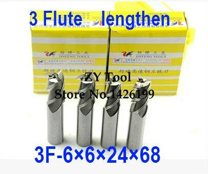High Quality 10pcs Extended End Mill 6mm Three 3 Flute HSS & Aluminium End Mill Cutter CNC Bits, 6*6*24*68mm
High Quality 10pcs Extended End Mill 6mm Three 3 Flute HSS & Aluminium End Mill Cutter CNC Bits, 6*6*24*68mm
