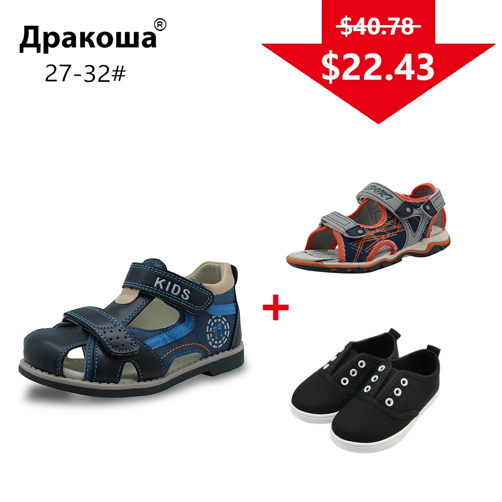 APAKOWA 3 Pairs Boys Summer Sandals Spring Autumn Boys Casual Shoes Sneakers Color Randomly Sent for One Package EU SIZE 27-32
APAKOWA 3 Pairs Boys Summer Sandals Spring Autumn Boys Casual Shoes Sneakers Color Randomly Sent for One Package EU SIZE 27-32