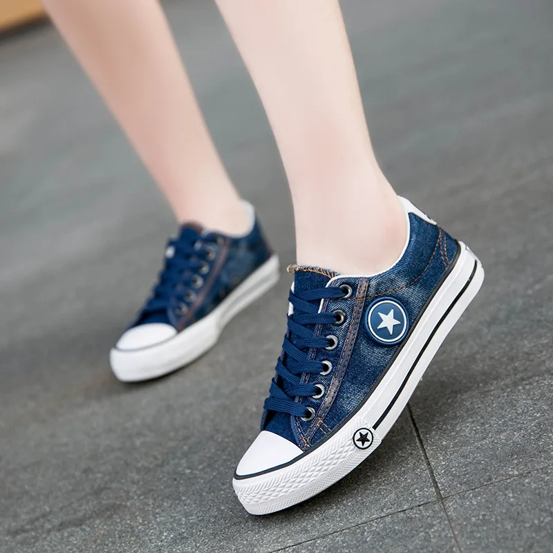 Yeeloca Spring New Kind of Students'Recreational Water Wash Jeans Canvas Shoes and Women's Shoes
Yeeloca Spring New Kind of Students'Recreational Water Wash Jeans Canvas Shoes and Women's Shoes