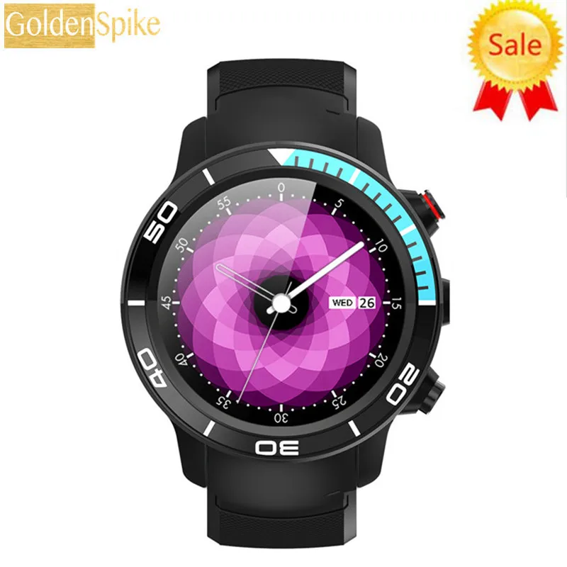 

GOLDENSPIKE 4G Smart Watch H8 Android 7.1 RAM 1GB ROM 16GB Nano SIM card WiFi GPS Heart rate tracker Ip68 waterproof smartwatch