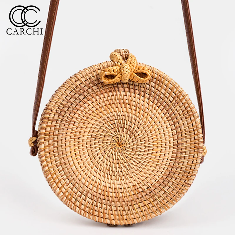 CARCHI 2019 Fashion Round Straw waist Bag Women Summer Rattan Pouch Handmade Woven Beach Pack For Women belt Bag pochete
CARCHI 2019 Fashion Round Straw waist Bag Women Summer Rattan Pouch Handmade Woven Beach Pack For Women belt Bag pochete