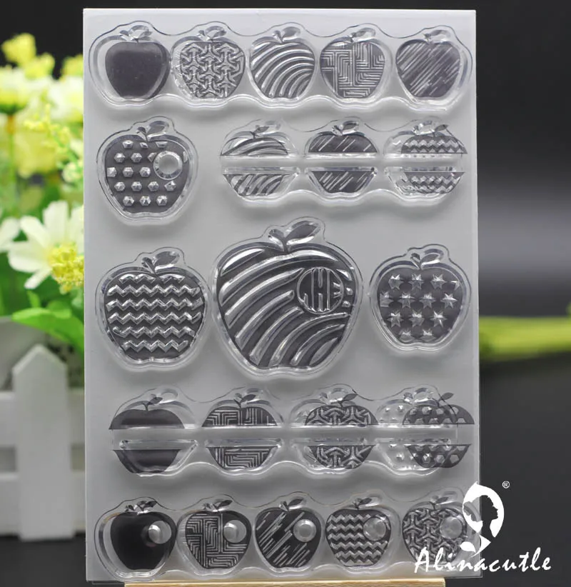 CLEAR STAMPS apple Alinacraft Scrapbooking handmade Card album paper craft rubber roller transparent silicon stamps
CLEAR STAMPS apple Alinacraft Scrapbooking handmade Card album paper craft rubber roller transparent silicon stamps