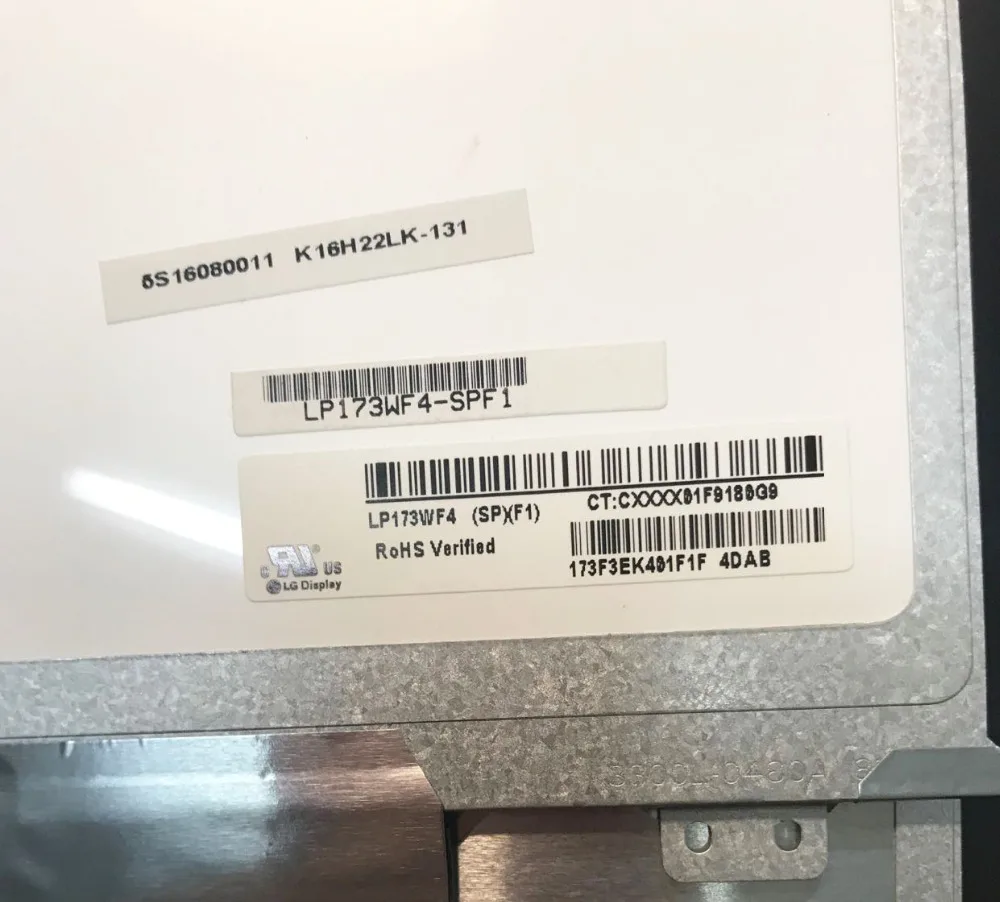 IPS Matrix for Laptop 17.3" LED LCD Screen For LP173WF4-SPF1 LP173WF4(SP)(F1) 1920x1080 FHD Display LP173WF4 SPF1 Panel Matte
IPS Matrix for Laptop 17.3" LED LCD Screen For LP173WF4-SPF1 LP173WF4(SP)(F1) 1920x1080 FHD Display LP173WF4 SPF1 Panel Matte