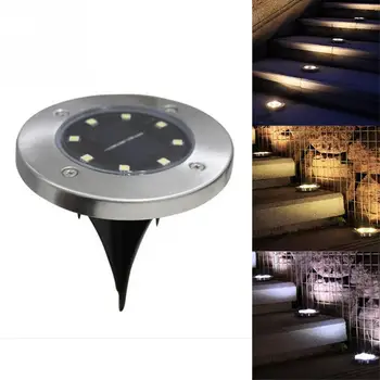 8-LED Buried Solar Power Light Under Ground Lamp Outdoor Path Way Garden Lamp Led Night Light
8-LED Buried Solar Power Light Under Ground Lamp Outdoor Path Way Garden Lamp Led Night Light
