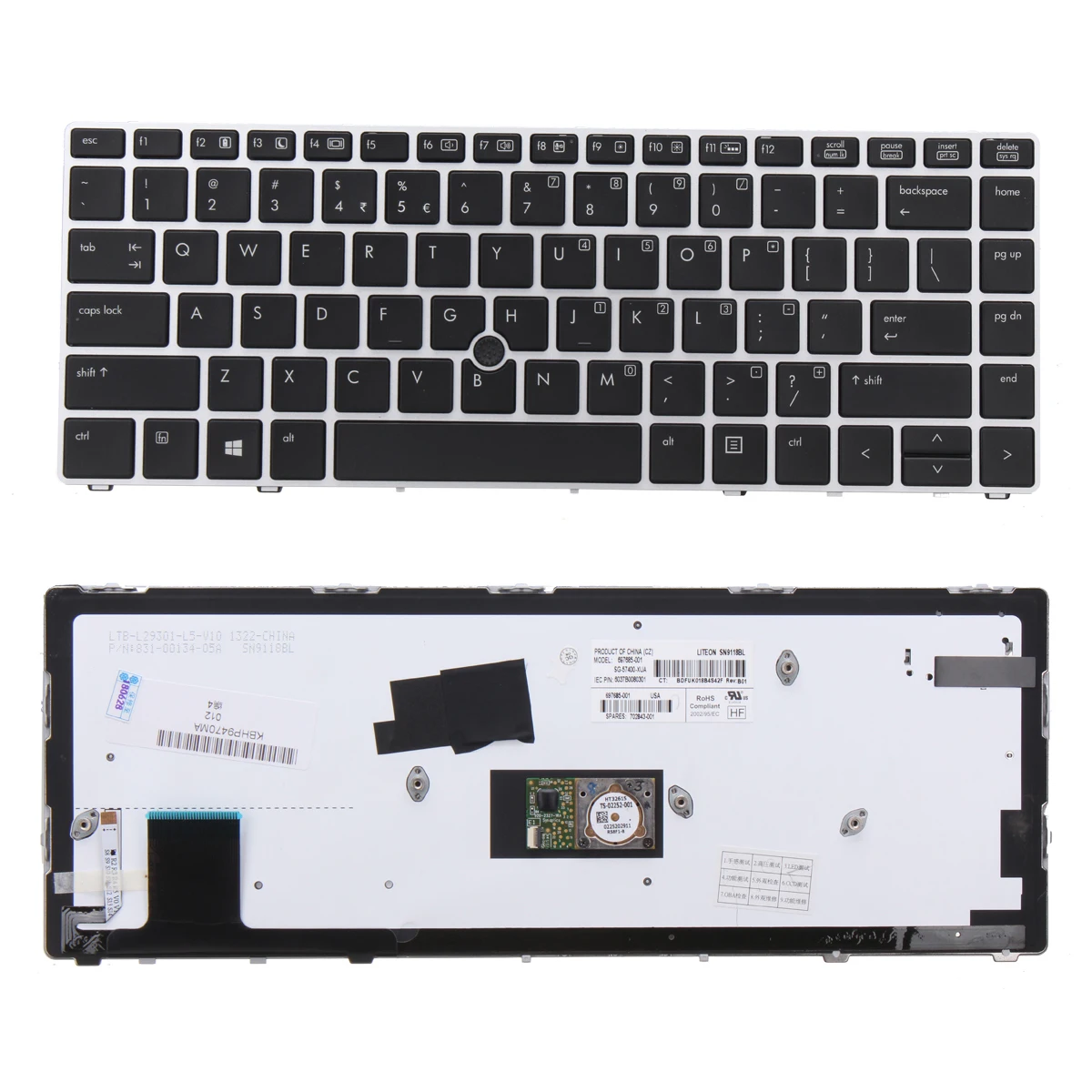 English Keyboard For HP Elitebook Folio 9470m US Keyboard for Laptop Notebook Replacement Keyboards
English Keyboard For HP Elitebook Folio 9470m US Keyboard for Laptop Notebook Replacement Keyboards
