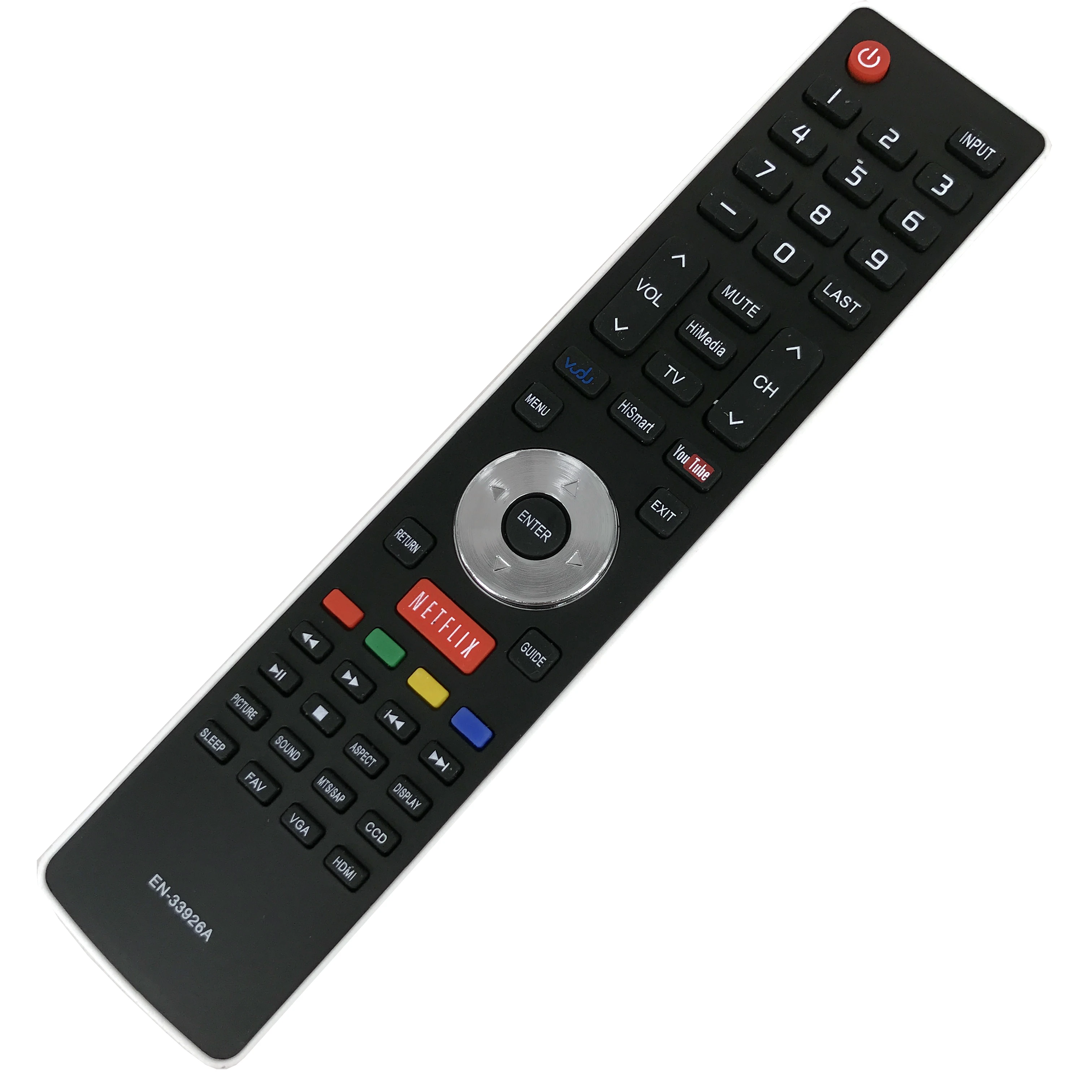 NEW remote control EN-33926A For Hisense LCD LED HDTV EN-33925A EN-33922A 40K366WB 32K20DW 40K366WN 50K610GWN
NEW remote control EN-33926A For Hisense LCD LED HDTV EN-33925A EN-33922A 40K366WB 32K20DW 40K366WN 50K610GWN