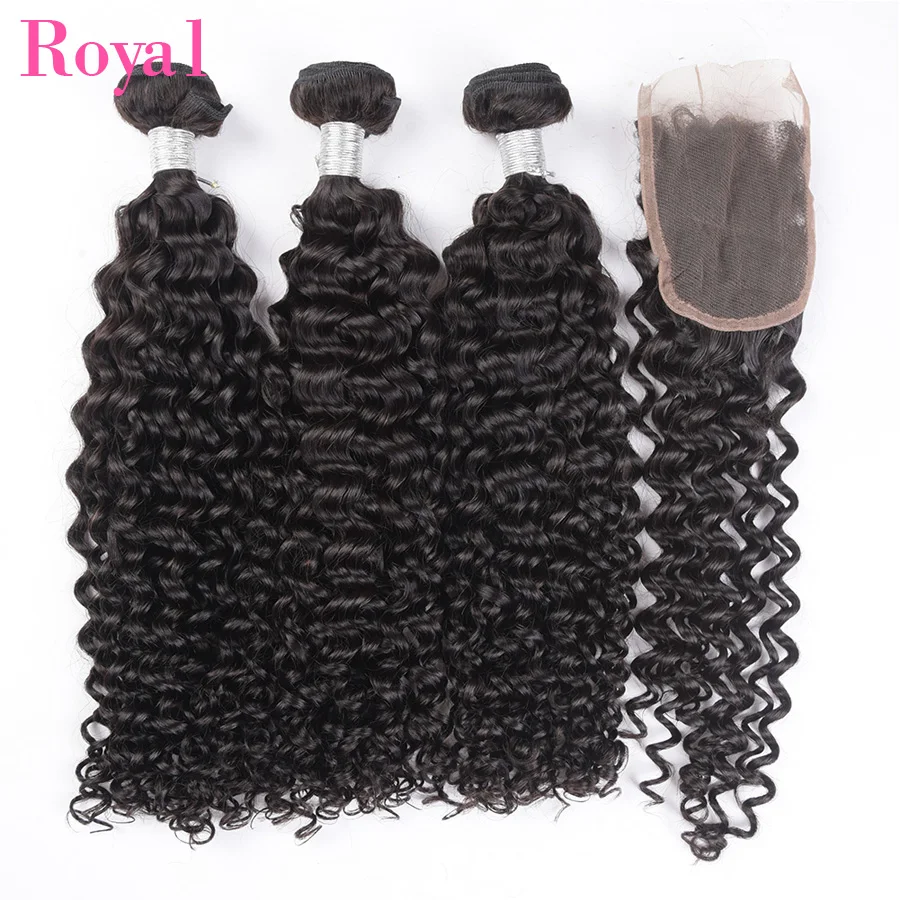 ROYAL Indian Kinky Curly Bundles With Closure 4*4 Real Human Hair 3/4 Bundles With Closure Remy Hair Lace Frontal With Bundles 
ROYAL Indian Kinky Curly Bundles With Closure 4*4 Real Human Hair 3/4 Bundles With Closure Remy Hair Lace Frontal With Bundles