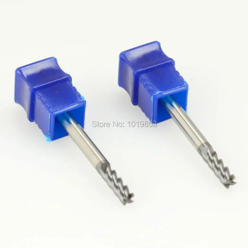 5pcs CGS for 55HRC steel 1mm 1.5 or 2 2.5 3mm 4 SOLID tungsten carbide end mill milling cutter for Stainless steel SUS304 316
5pcs CGS for 55HRC steel 1mm 1.5 or 2 2.5 3mm 4 SOLID tungsten carbide end mill milling cutter for Stainless steel SUS304 316