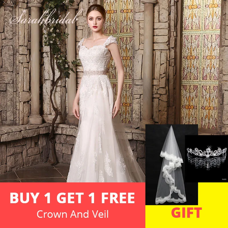 Sweety Applique Wedding Dress 2019 Spring Sheath Sweetheart Sashes Beads Button Off The Shoulder Court Train Bridal Gowns CC3904
Sweety Applique Wedding Dress 2019 Spring Sheath Sweetheart Sashes Beads Button Off The Shoulder Court Train Bridal Gowns CC3904