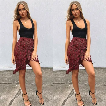 2019 OL Office Lady Clothes Women Elegant Floral Skirts Summer High Waist Ruffle Asymmetrical Midi Skirts Wrap Skirt Faldas
2019 OL Office Lady Clothes Women Elegant Floral Skirts Summer High Waist Ruffle Asymmetrical Midi Skirts Wrap Skirt Faldas