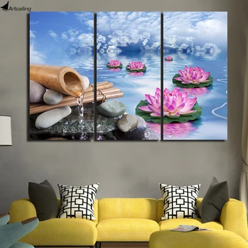 HD printed 3 piece canvas art Blue Sky Lotus water painting wall pictures for living room posters Free shipping/ny-5870
HD printed 3 piece canvas art Blue Sky Lotus water painting wall pictures for living room posters Free shipping/ny-5870