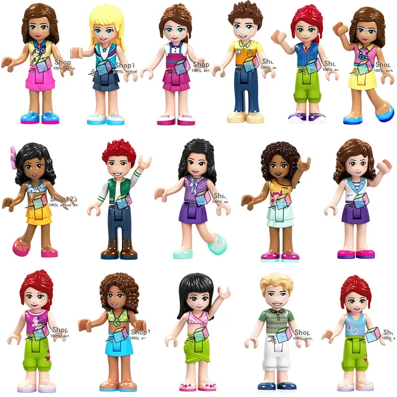 Legoing Friends Girls Party Gifts Nicole Stella Tom James Andra Model Building Blocks Fairy Tale Princess Playmobil Children Toy
Legoing Friends Girls Party Gifts Nicole Stella Tom James Andra Model Building Blocks Fairy Tale Princess Playmobil Children Toy