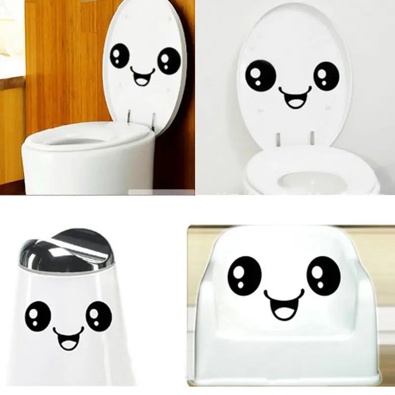 2015 New Funny Stylish Smiling Face Bathroom DIY Decal Vinyl Toilet Sticker Art Wall Paper Decor Cute Stickers
2015 New Funny Stylish Smiling Face Bathroom DIY Decal Vinyl Toilet Sticker Art Wall Paper Decor Cute Stickers