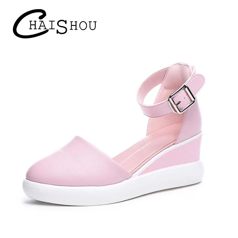 Sell well summer fashion Women shoes Wedges women Sandals Casual Buckle Strap Increase lady Med Heel Platform Pump Shoes U034
Sell well summer fashion Women shoes Wedges women Sandals Casual Buckle Strap Increase lady Med Heel Platform Pump Shoes U034