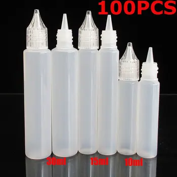 100PCS X 10ml 15ml 30ml Pen Dropper Bottles Empty Plastic Eye Liquid E Juice Squeezable Containers w/ Crystal Caps + Mini Funnel
100PCS X 10ml 15ml 30ml Pen Dropper Bottles Empty Plastic Eye Liquid E Juice Squeezable Containers w/ Crystal Caps + Mini Funnel