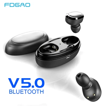 Mini Dual V5.0 Wireless Earphones TWS Bluetooth Earphone Sports Stereo Sound Earbuds Gaming Headset with Microphone Charging box
Mini Dual V5.0 Wireless Earphones TWS Bluetooth Earphone Sports Stereo Sound Earbuds Gaming Headset with Microphone Charging box