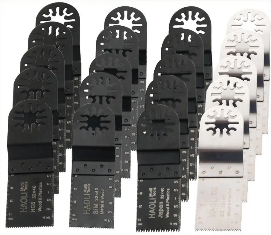 20pcs 32mm Power Oscillating Tools Saw Blades Kits for Cutting Wood Removing Dirty fit FEIN Makita Westfalia Dremel and more
20pcs 32mm Power Oscillating Tools Saw Blades Kits for Cutting Wood Removing Dirty fit FEIN Makita Westfalia Dremel and more