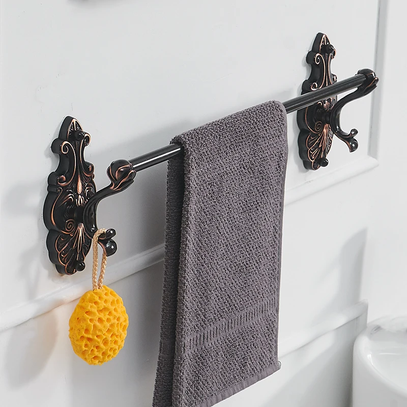 Towel Bars Brass Wall mounted Single Towel Bar Holder Luxury Towel Rack Wall Bathroom Accessories Towel Hanger Rails WF-88810
Towel Bars Brass Wall mounted Single Towel Bar Holder Luxury Towel Rack Wall Bathroom Accessories Towel Hanger Rails WF-88810