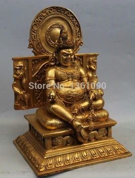xd 00713 10" Tibet Tibetan Buddhism Bronze Gild Seat Yellow Jambhala Statue Sculpture
xd 00713 10" Tibet Tibetan Buddhism Bronze Gild Seat Yellow Jambhala Statue Sculpture