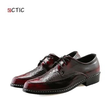 Ectic Mens Dress Shoes Basic Faux Crocodile Fabric Comfortable Derby Flats Casual Fashion Newest Worker Shoes
Ectic Mens Dress Shoes Basic Faux Crocodile Fabric Comfortable Derby Flats Casual Fashion Newest Worker Shoes