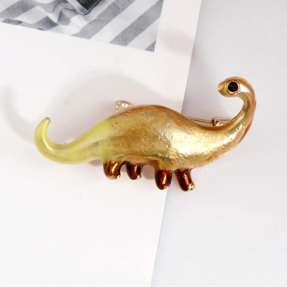 The Golden Brontosaurus Brooch The Golden Brontosaurus Brooch