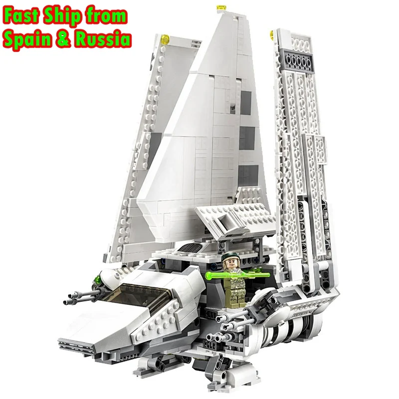 Block Star Wars The Imperial Shuttle 937Pcs Model Building Blocks Toys For Children Assemble Starwars Block Bricks
Block Star Wars The Imperial Shuttle 937Pcs Model Building Blocks Toys For Children Assemble Starwars Block Bricks