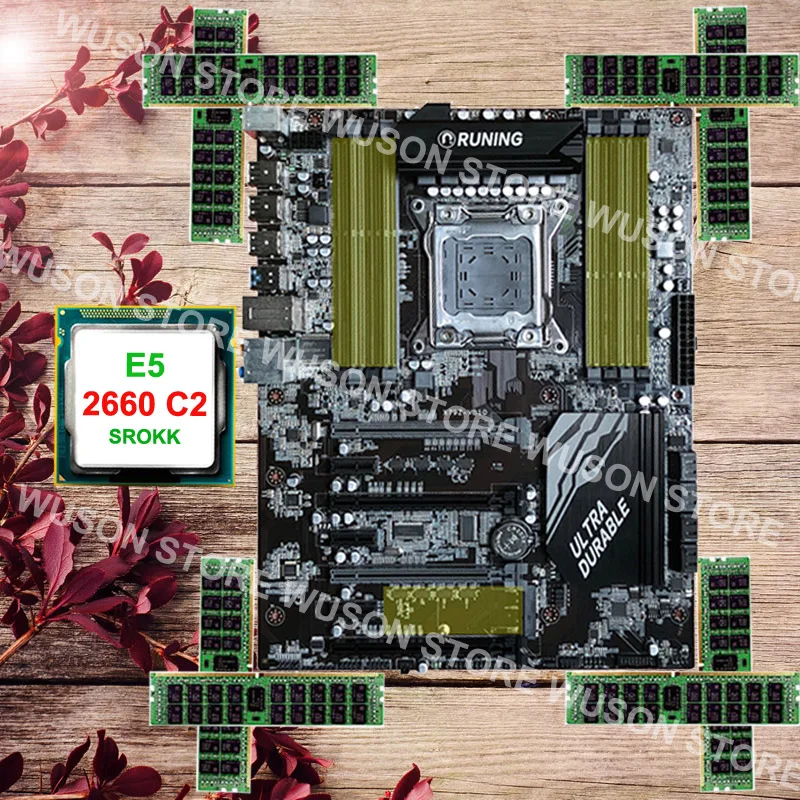Runing Super X79 LGA2011 motherboard CPU RAM set max support 8*16G 1866 memory CPU Intel Xeon E5 2660 C2 RAM 32G(8*4G) DDR3 RECC
Runing Super X79 LGA2011 motherboard CPU RAM set max support 8*16G 1866 memory CPU Intel Xeon E5 2660 C2 RAM 32G(8*4G) DDR3 RECC