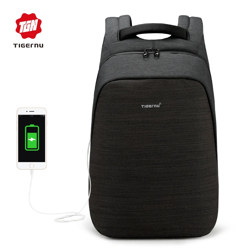 Tigernu High quality Anti theft 15"Laptop Men Backpacks With USB charging for Women Fashion Male Mochila Leisure Travel Backpack
Tigernu High quality Anti theft 15"Laptop Men Backpacks With USB charging for Women Fashion Male Mochila Leisure Travel Backpack