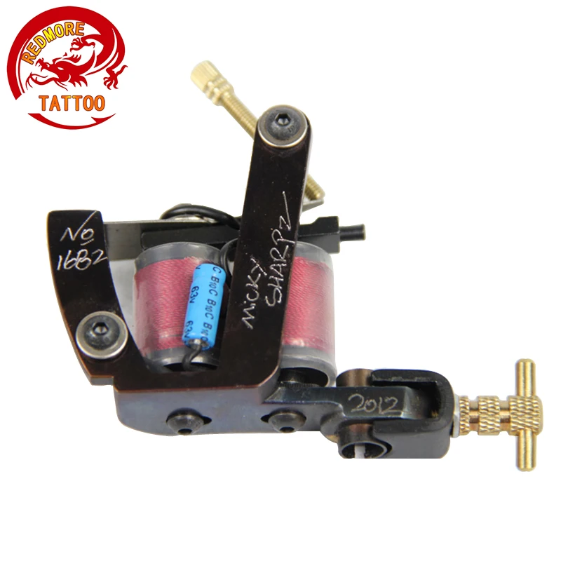 Wire Cutting 10 Wrap Coils Tattoo Machine For Liner And Shader Red Color Iron Tattoo Supplies MS-TM-6671
Wire Cutting 10 Wrap Coils Tattoo Machine For Liner And Shader Red Color Iron Tattoo Supplies MS-TM-6671