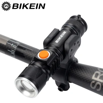 BIKEIN USB Rechargeable Bike LED Flashlight Zoomable Lights 500LM Cycling Bicycle Lamp Headlight MTB Handlebar Light With Mount
BIKEIN USB Rechargeable Bike LED Flashlight Zoomable Lights 500LM Cycling Bicycle Lamp Headlight MTB Handlebar Light With Mount