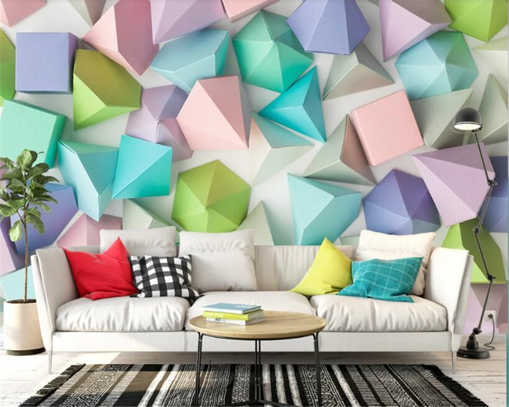 beibehang Custom stylish three-dimensional wall paper Scandinavian minimalist stereo geometric pattern TV backdrop 3d wallpaper
beibehang Custom stylish three-dimensional wall paper Scandinavian minimalist stereo geometric pattern TV backdrop 3d wallpaper