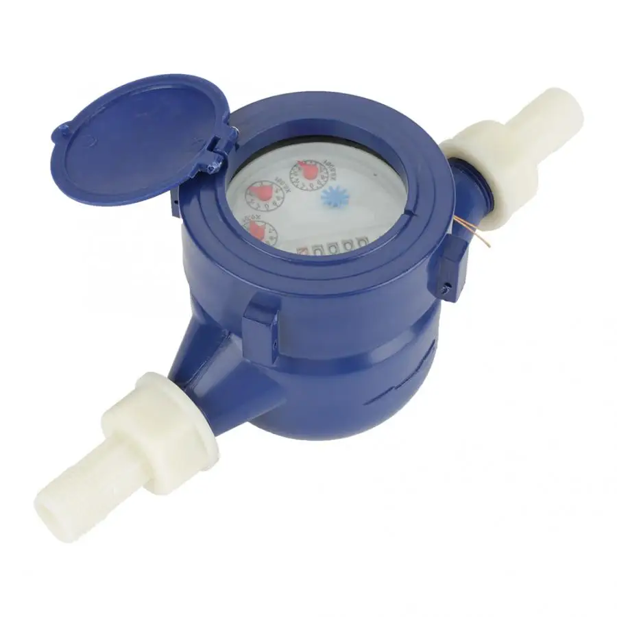 DN15 Garden Home Plastic Cold Water Meter Single Water Flow Wet Table Measuring Tool Wet Water meter
DN15 Garden Home Plastic Cold Water Meter Single Water Flow Wet Table Measuring Tool Wet Water meter