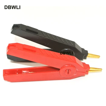 2PCS/sets Alligator Clip 90mm Kelvin Copper Gold Plate Clip Grey+Black+Red
2PCS/sets Alligator Clip 90mm Kelvin Copper Gold Plate Clip Grey+Black+Red