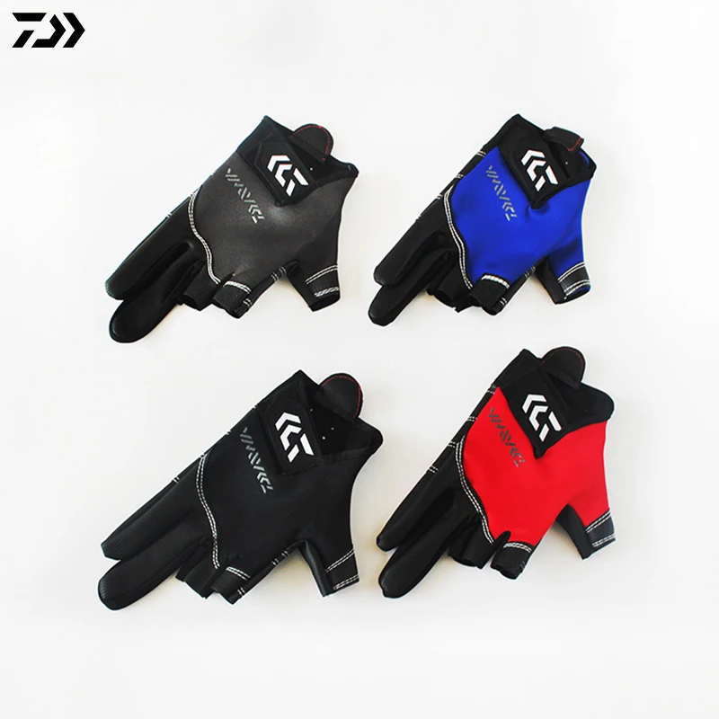 Daiwa Men Sports Outdoor Three Fingers Cut Fishing Gloves Anti-slip Breathable Cycling Hiking Waterproof Fishing Sport Golves
Daiwa Men Sports Outdoor Three Fingers Cut Fishing Gloves Anti-slip Breathable Cycling Hiking Waterproof Fishing Sport Golves