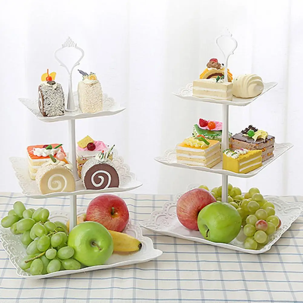 2/3 Tiers Fruit Cake Plate Holder Stand Home Festival Party Dessert Storage Rack Dessert Plates Kitchen Accessories
2/3 Tiers Fruit Cake Plate Holder Stand Home Festival Party Dessert Storage Rack Dessert Plates Kitchen Accessories
