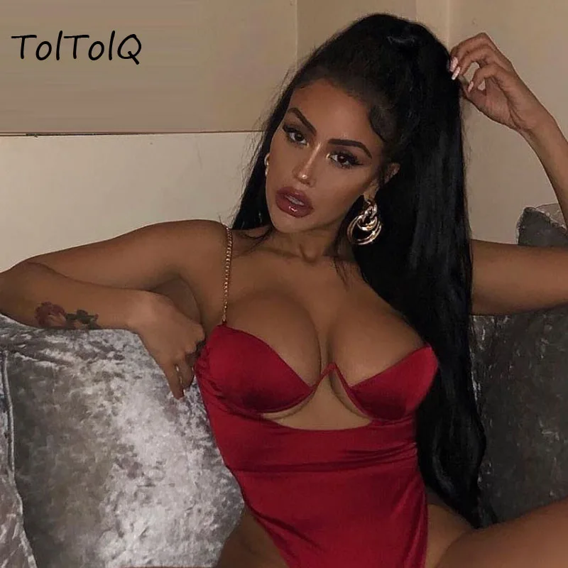 TolTolQ 2019 Sexy Bodysuit Women Cut Out Chain Fashion Lace Bodysuit women Elegant Black Bodysuit Teddy Rompers Womens Jumpsuit
TolTolQ 2019 Sexy Bodysuit Women Cut Out Chain Fashion Lace Bodysuit women Elegant Black Bodysuit Teddy Rompers Womens Jumpsuit