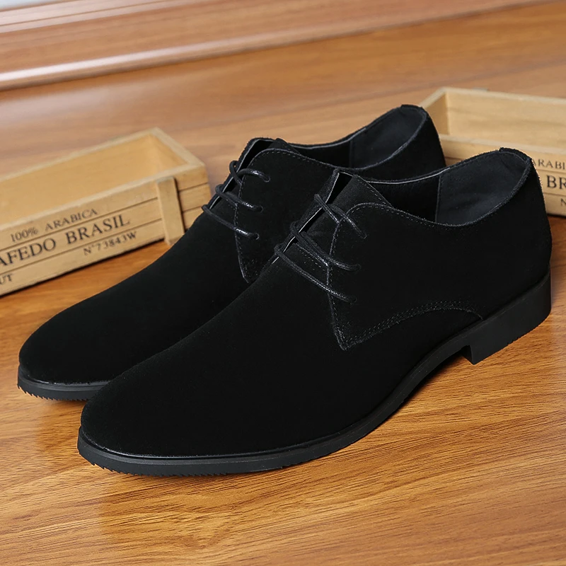 designer suede genuine leather men shoes italian formal male footwear elegant wedding work flats man dress oxford shoes for men (19)
