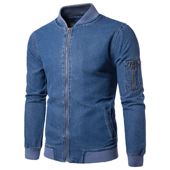 Denim Jacket Men 2017 Autumn New Slim Fit Zippers Biker Jackets Fashion Jeans Coats Brand Clothing
Denim Jacket Men 2017 Autumn New Slim Fit Zippers Biker Jackets Fashion Jeans Coats Brand Clothing