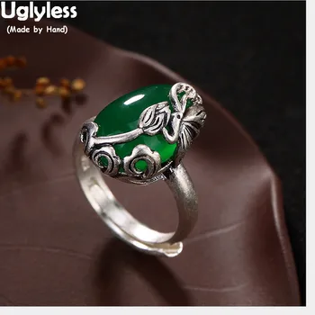 Uglyless Real 990 Silver Natural Chalcedony Waterdrop Finger Rings Women Luxury Dress Open Ring Engraved Butterfly Lotus Bijoux
Uglyless Real 990 Silver Natural Chalcedony Waterdrop Finger Rings Women Luxury Dress Open Ring Engraved Butterfly Lotus Bijoux