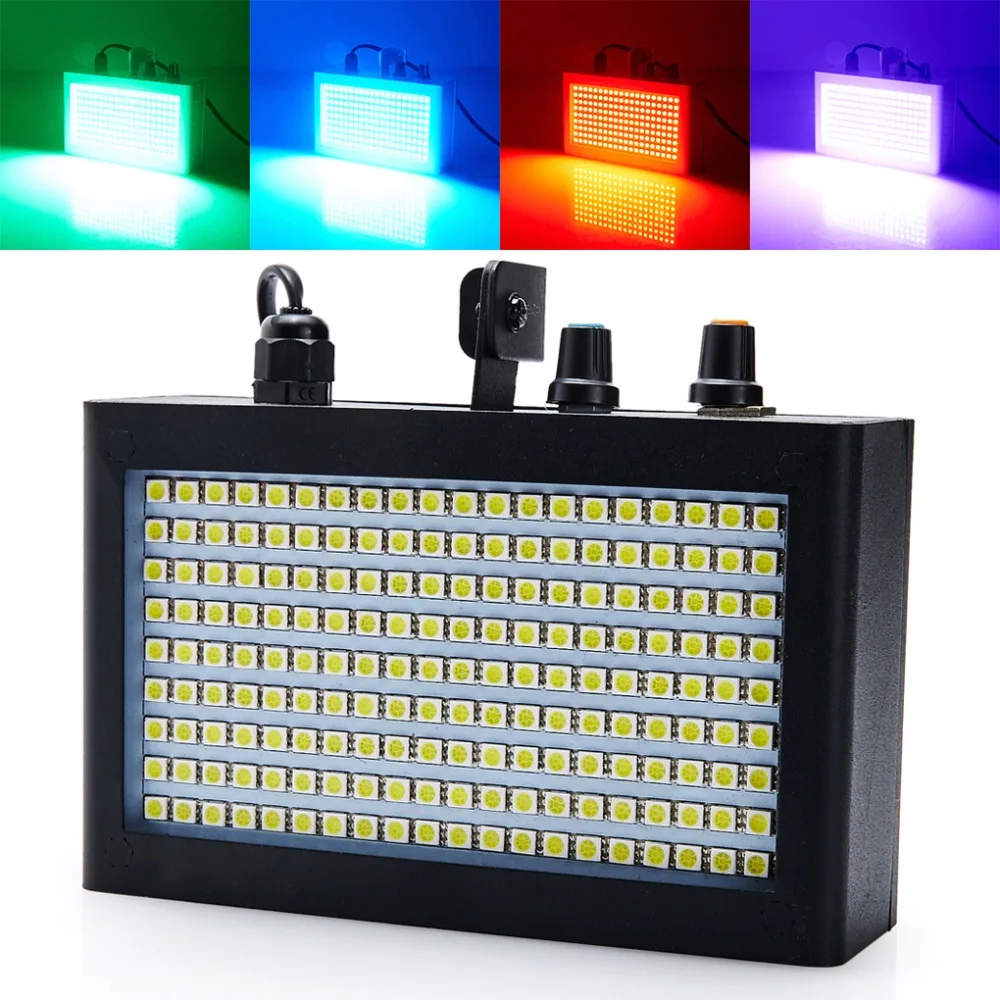 Mini Sound Control SMD5050 180RGB LED Stroboscope Disco Party DJ Room Strobe Light Home Entertainment Music Show Stage Projector Mini Sound Control SMD5050 180RGB LED Stroboscope Disco Party DJ Room Strobe Light Home Entertainment Music Show Stage Projector<br><br>Aliexpress